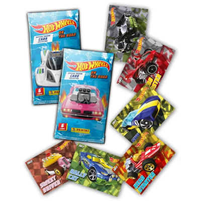 Bộ Thẻ Hình Khởi Đầu Hot Wheels - Panini (Sản Phẩm Bên Trong Là Ngẫu Nhiên)