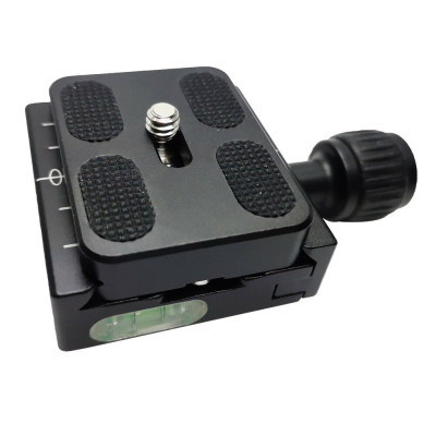 Đế kim loại gắn chân máy ảnh tripod quick plate PU-50 - Hàng nhập khẩu