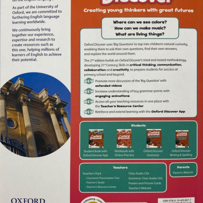 Oxford Discover 2nd Edition: Level 1: Student Book Pack