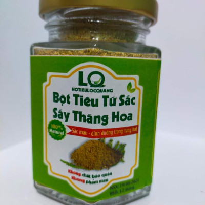 Bộ tiêu tứ sắc sấy thăng hoa