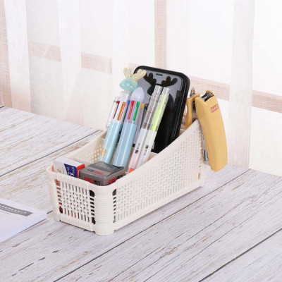 khay tiện ích 4 ngăn Hàn quốc cao cấp kệ khay đựng bút đựng mỹ phẩm đa năng