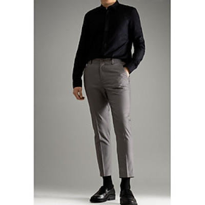 Quần tây dài ROUTINE . Quần vải nam Slim crop (3 màu) - 10S23PFO101C | LASTORE MENSWEAR