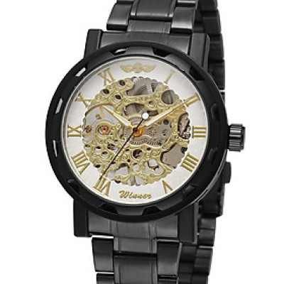 Đồng hồ thời trang nam Winner phong cách La mã thể thao chống thấm nước