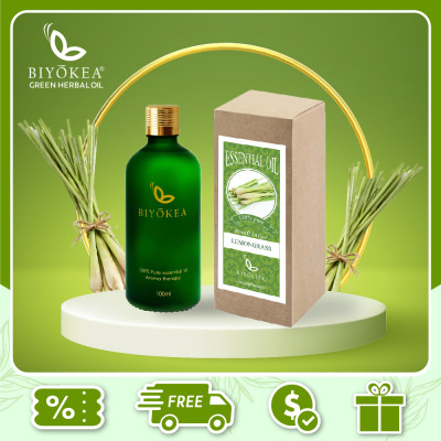 Tinh Dầu Sả Chanh Biyokea (100ml)