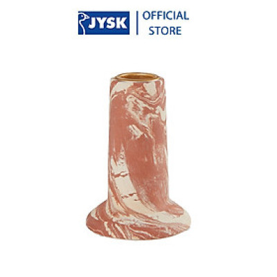 Chân nến | JYSK Urban | gốm | nâu | DK7xC10cm