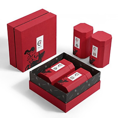 Hộp quà tặng nhà giáo Tri Kỉ giấy Trà Việt - Trà Sen, Lài