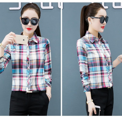 Áo sơ mi nữ dài tay cố đức kín đáo, họa tiết nổi bật đặc sắc, lên form đẹp NH23