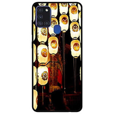 Ốp lưng dành cho Samsung Galaxy A21s mẫu Phố Đèn Lồng