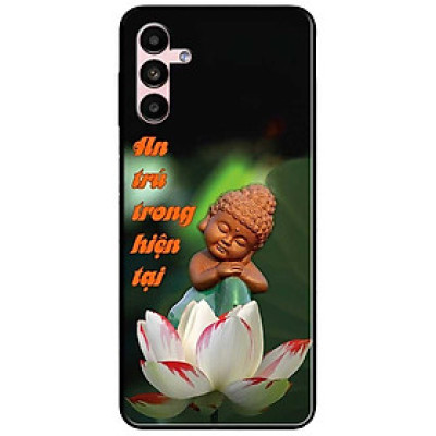 Ốp lưng dành cho Samsung A13 5G - Samsung A33 5G mẫu An Trú Sen Trắng