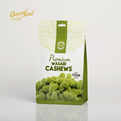 Hạt Điều Wasabi Only Nature 200gr / Túi Hàng Việt Nam Xuất Khẩu