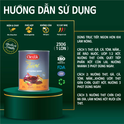 Bộ Xốt Gia Vị Ướp Nướng Mắc Khén Cicook