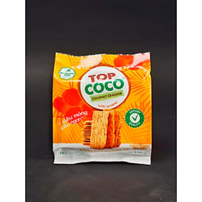 Bánh dừa nướng topcoco vị mè 170g