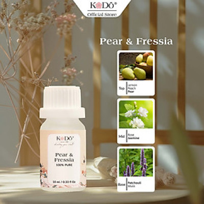 Tinh Dầu Nước Hoa Nguyên Chất Kodo Pear & Fressia Mùi Hương Được Ưa Chuộng Nhất 10ml