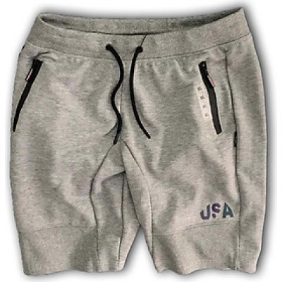 Quần Short Nỉ Ống Xuông Túi Khóa Kéo Cực Năng Động - LZPS116