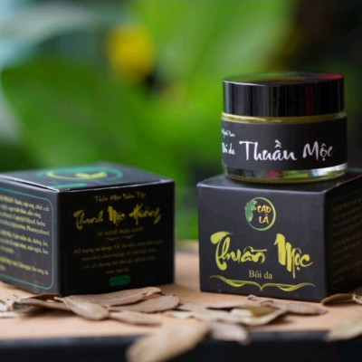 Combo kem bôi da thuần mộc & cao lá trị rạn nứt nẻ da Thanh Mộc Hương 50g