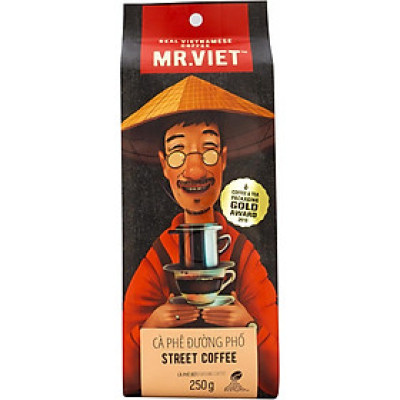 Cà phê rang xay Street Coffee Mr Viet 250g - Street Coffee 250g