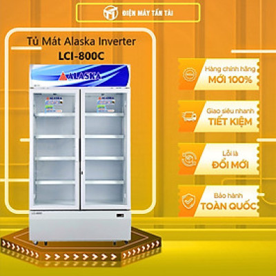 Tủ mát Alaska LCI-800C dung tích 800 lít 2 cánh - hàng chính hãng - chỉ giao HCM