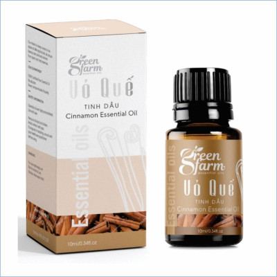Tinh dầu  vỏ quế Greenfarm 10ml