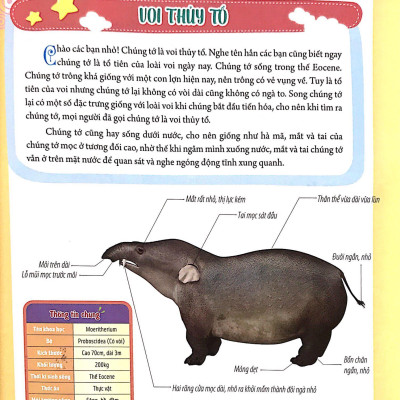Bách Khoa Động Vật Dành Cho Trẻ Nhỏ - Động Vật Tiền Sử