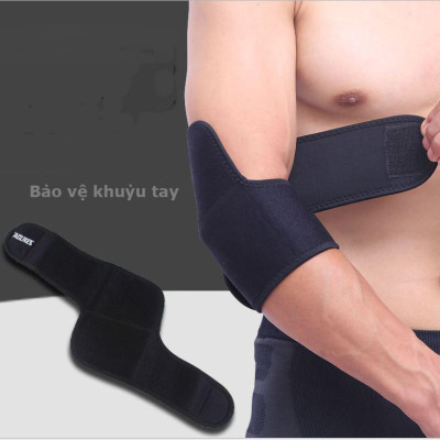 Băng Bảo Vệ Khủy Tay Hỗ Trợ Tập GYM, Tennis, Cầu Lông Aolikes Elbow Support AL-7948 (1 Đôi)