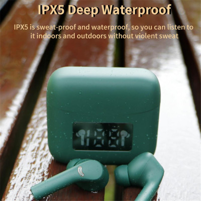 CINCATDY Tai Nghe Bluetooth Earbuds Gaming Headset True Wireless Headphone Dock Sạc có Led Báo Pin Kép J5