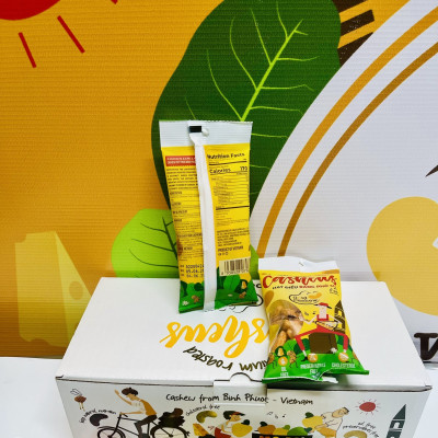 Hạt Điều Nhân Trắng Rang Phô Mai 50g