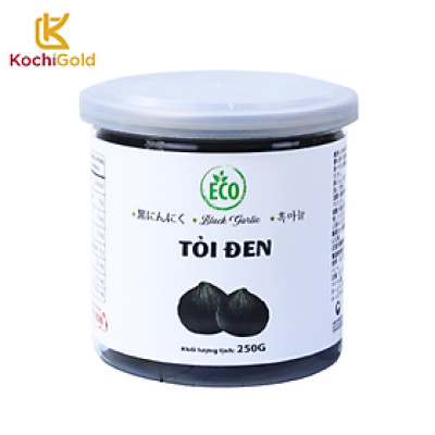Tỏi đen Eco cô đơn bóc vỏ Hộp 250g