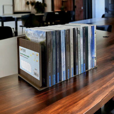 Giá đỡ tài liệu 4 ngăn gỗ Enter KG504 360x166x166mm