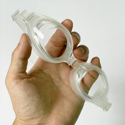 Kính Bơi Nhật Bản VIEW V610 C Chống Tia UV Chống Sương Mù (Trong suốt) Chuyên Dùng Cho Bơi Buổi Tối - Hàng Chính Hãng