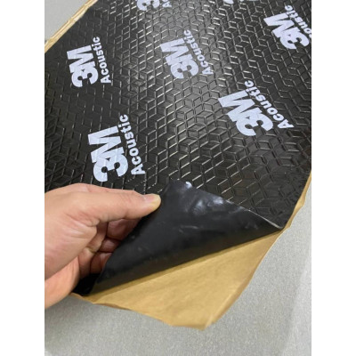 Tấm chống ồn ô tô Acoutis 3 lớp màu đen siêu cách âm. Tấm cách âm 3M 80x46 cm. Hàng nhập khẩu