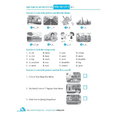 Sách - Global Success Luyện Chuyên Sâu Ngữ Pháp Và Từ Vựng Tiếng Anh Lớp 4 - Tập 2 - Minh Thắng