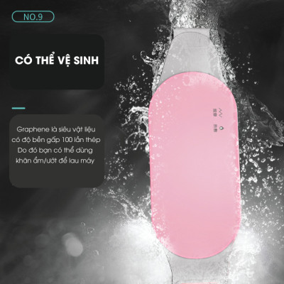 Đai Massage Bụng Giúp Giảm Đau Bụng Trong Kỳ Kinh Nguyệt, Ngày Đèn Đỏ , Hỗ Trợ Massage Hồng Ngoại Giữ Gìn Vóc Dáng Bằng Phương Pháp Nhiệt, Sử Dụng Siêu Vật Liệu Graphene - Tặng kèm máy massage mini