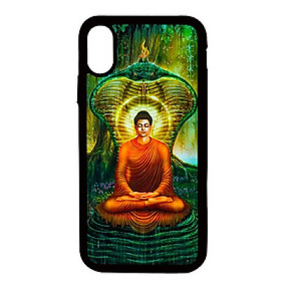 Ốp lưng cho iPhone X phật 11 - Hàng chính hãng