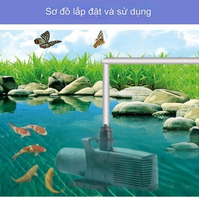 Máy bơm nước hồ cá Atman MP 5500 110W, 5700LH cao cấp, siêu bền, tiết kiệm điện