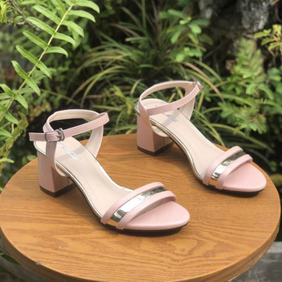 Sandal cao gót viền đồng hot trend  trẻ trung năng động 20825