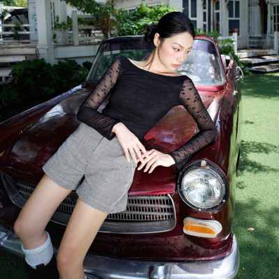 Quần short quần ngắn sọc dọc tôn dáng có nhiều màu sắc Paige Miều Est.2013