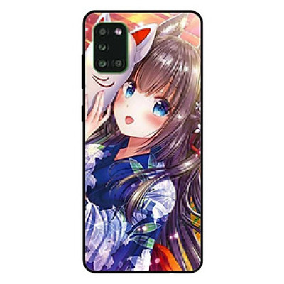 Ốp lưng dành cho Samsung A31 mẫu Cô Gái Neko