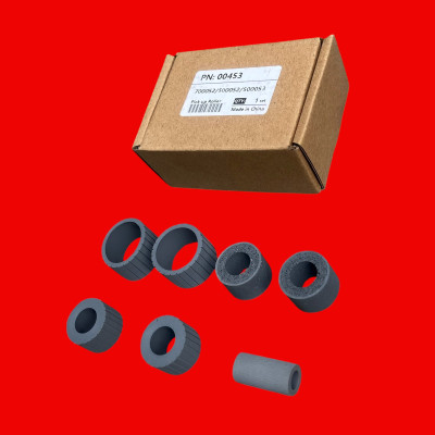 Bộ cao su kéo giấy cho máy Scan HP 5000S2/ 5000S3/ 7000S2 ( Bộ 7 quả ) - Hàng nhập khẩu.