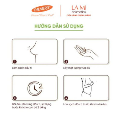 Kem ngăn ngừa nứt nẻ và giảm đau đầu ti Palmer