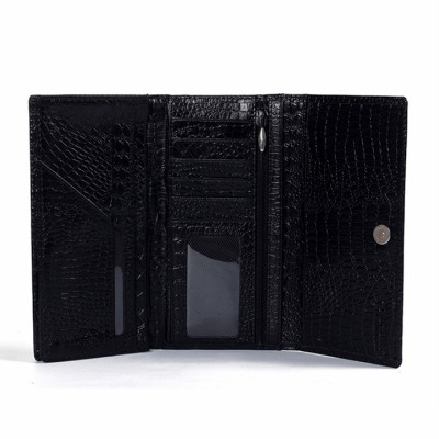 Ví Nữ Huy Hoàng HT3106 (9.5 x 19 cm) - Đen