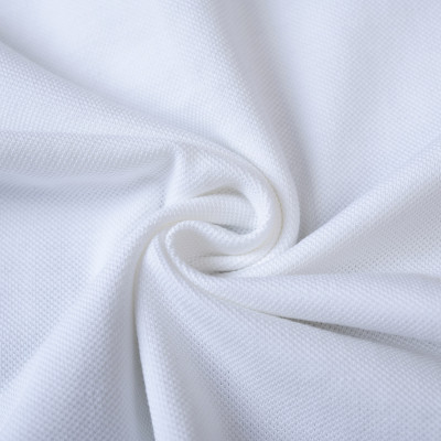 Áo Polo nam ngắn tay trắng kẻ ngang navy-đỏ-xanh ALGPLO126