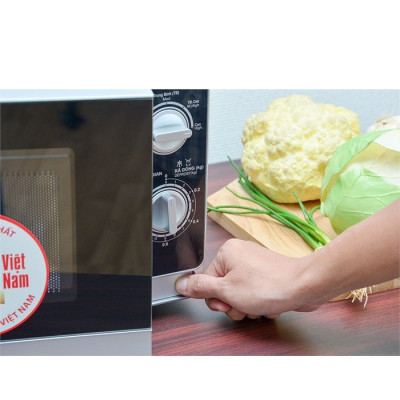 Lò vi sóng Sharp R-205VN-S 20 lít - Hàng Chính Hãng