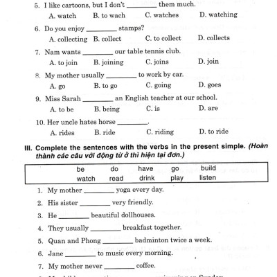 Đề Kiểm Tra Tiếng Anh 7 (Dùng Kèm SGK Kết Nối Tri Thức Với Cuộc Sống) - HA