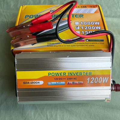 Biến Tần Kích 12V Sang 220V Công Suất 1200W Loại Tốt Siêu Bền– Giải Pháp Dự Phòng Khi Mất Điện đèn led