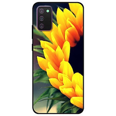 Ốp lưng dành cho Samsung Galaxy A02s mẫu Hoa Nửa Đóa