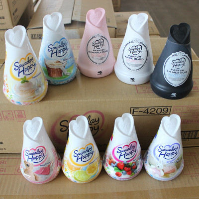 Sáp thơm phòng, nhà vệ sinh tủ quần áo Kobayashi Sawaday Happy Nhật Bản 120g