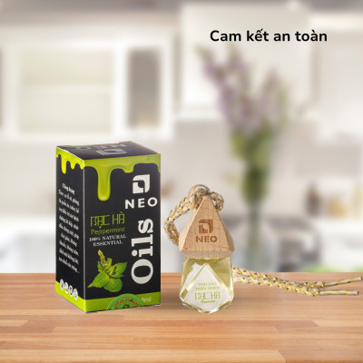 Tinh dầu treo Bạc hà 8ml | tinh dầu treo xe, tinh dầu treo phòng, tinh dầu NEO
