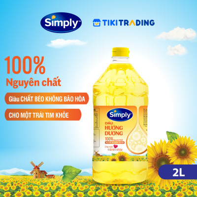 Dầu hướng dương Simply (2L)