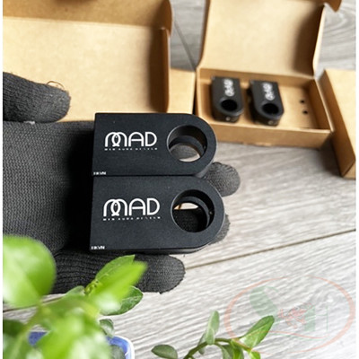 Kẹp in out MAD CNC phi 9 / 12 / 16 / 19 mm nguyên khối giữ ống dây lọc bể cá tép thủy sinh