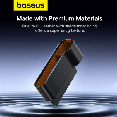 Hộp Đựng Đồ Ô Tô Xe Hơi Baseus OrganizeFun Series Car Console Storage Gắn Khe Ghế Bọc Da Pu Cao Cấp - Hàng Chính Hãng